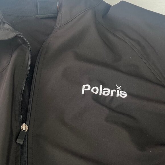 North End Sport Coat Polaris Whirlpool Logos Black Jacket Size XL - Picture 5 of 8
